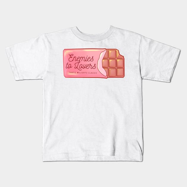 Enemies to Lovers Candy Kids T-Shirt by VelvepeachShop